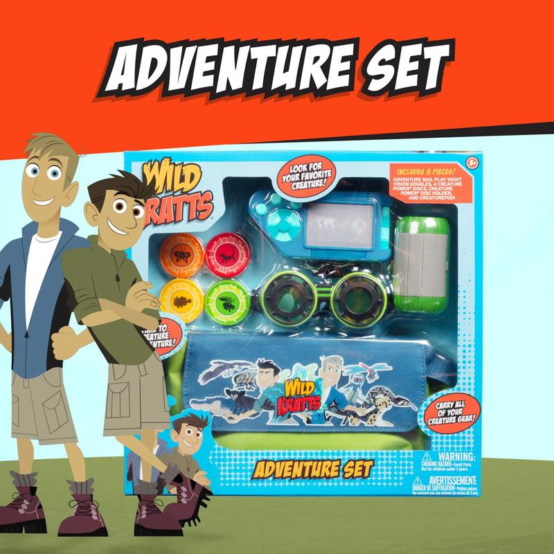 Conjunto de Aventura Jazwares Wild Kratts - Para Crianças a partir Conjunto de Aventura Jazwares Wild Kratts - Para Crianças a partir